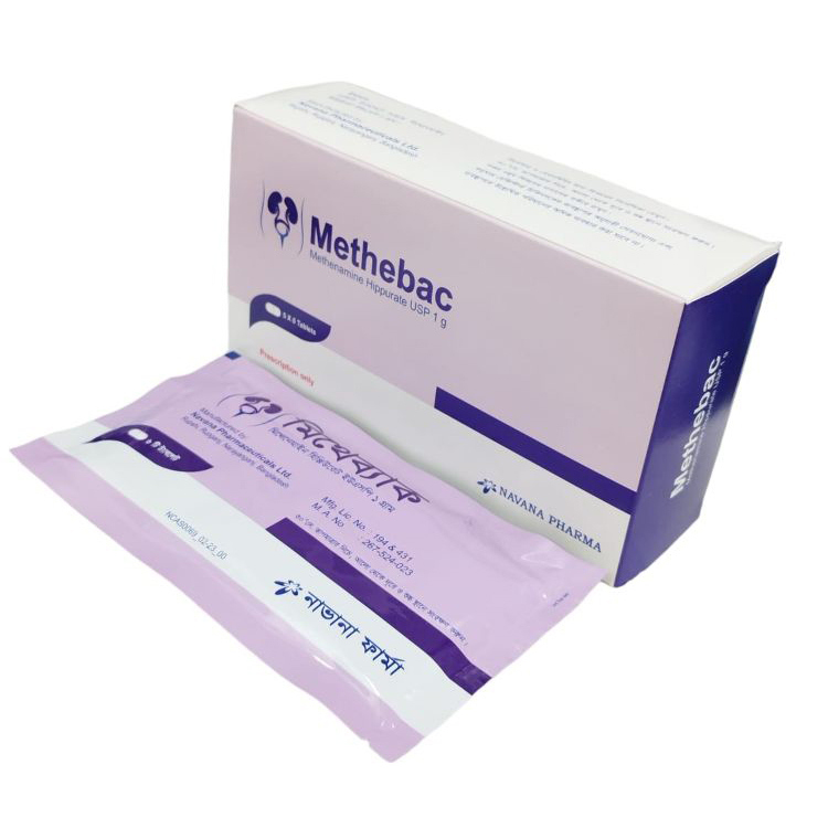 Tablet Methebac 1gm (30pcs)