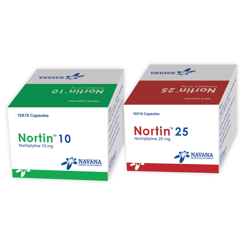 Capsule Nortin 25mg (100pcs)