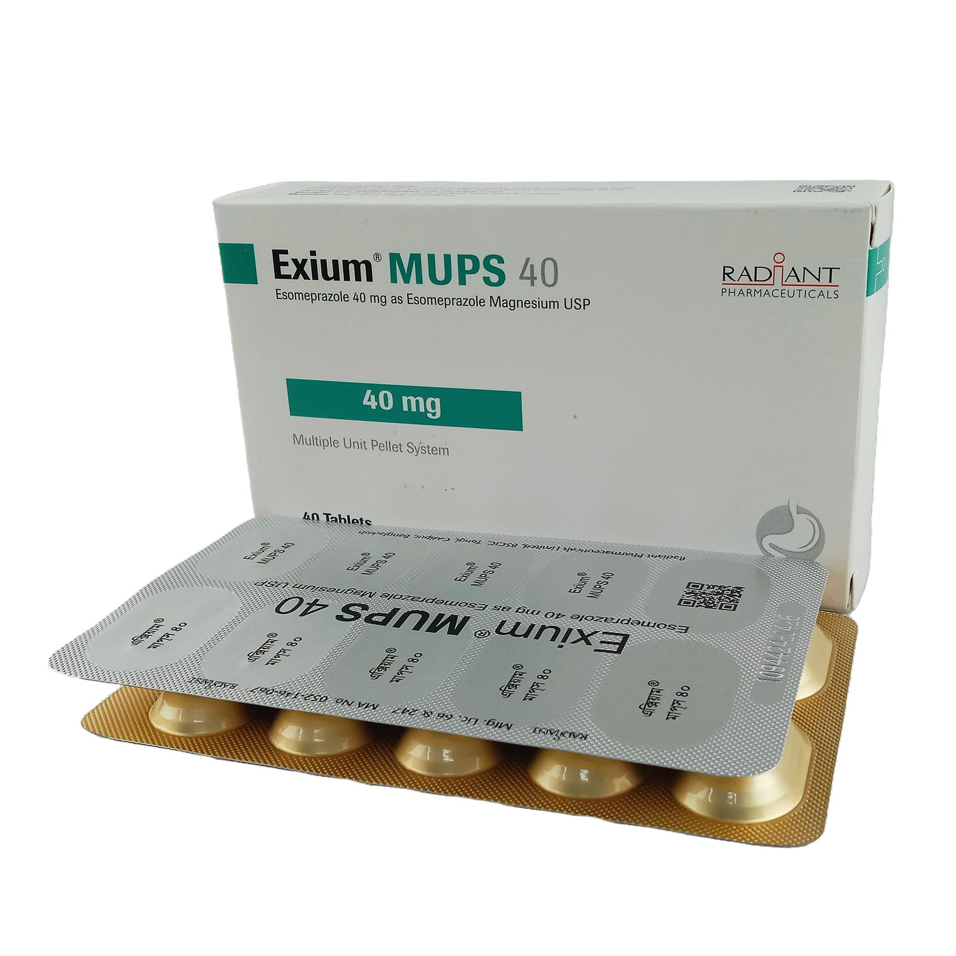 Capsule Exium MUPS 40mg (40pcs)