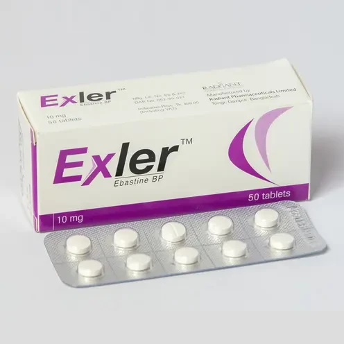 Tablet Exler 10mg (50pcs)