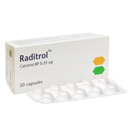 Capsule Raditrol 0.25mg (30pcs)