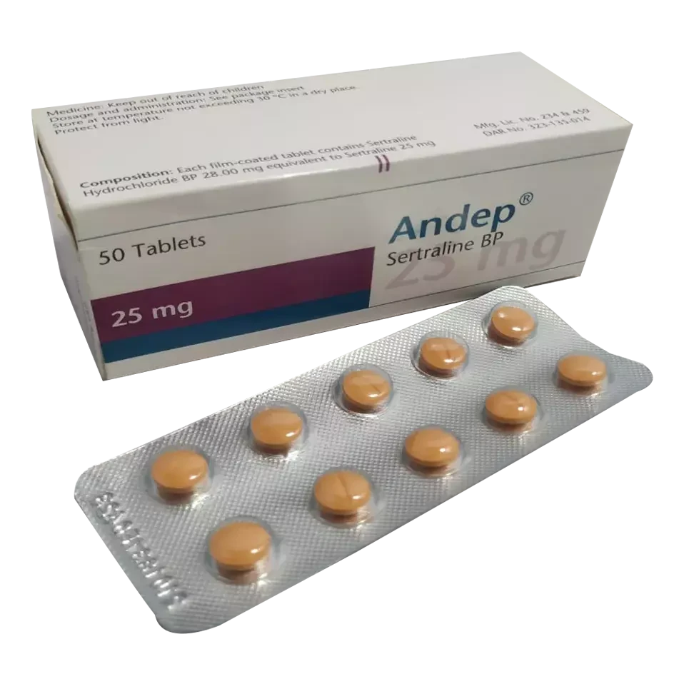 Tablet Andep 25mg (50pcs)
