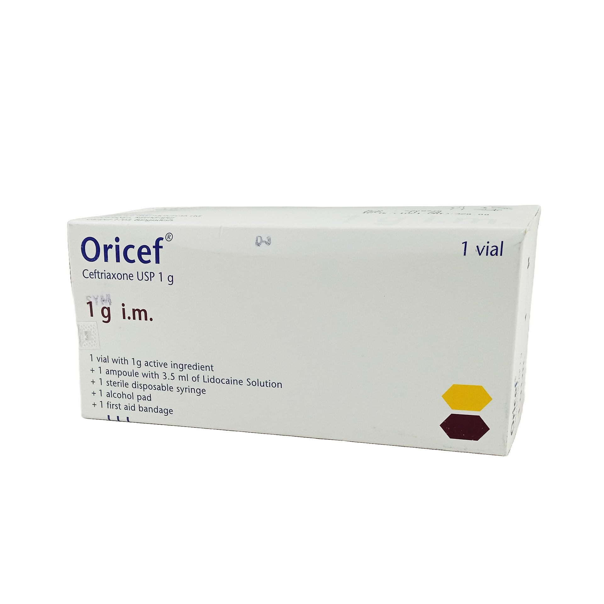 Injection Oricef 1gm im