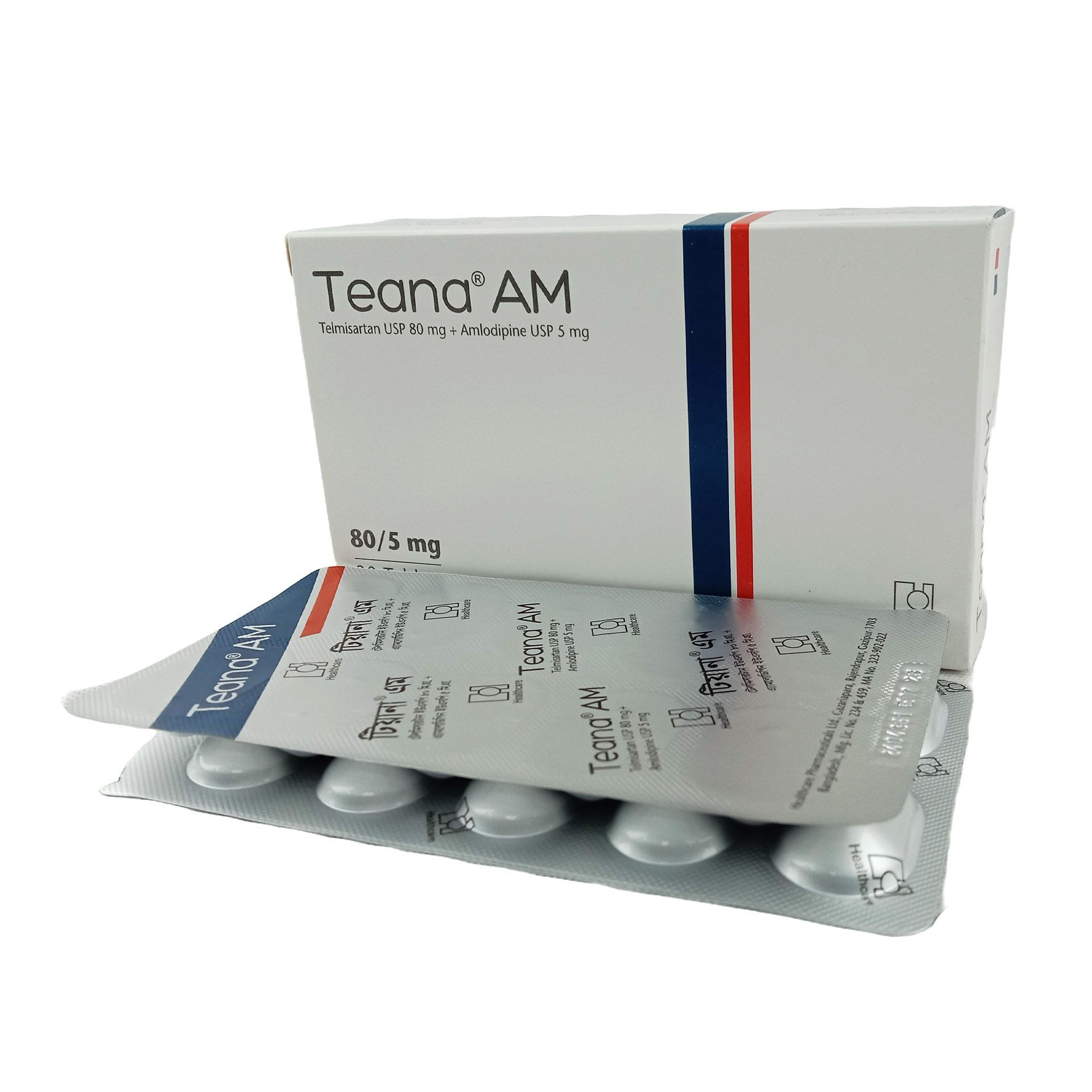Tablet Teana AM 5/80mg  (30pcs) (Exp: 2/2026)