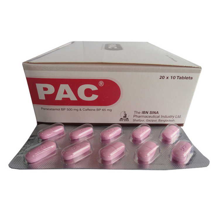 Tablet Pac 500mg+65mg (200pcs)
