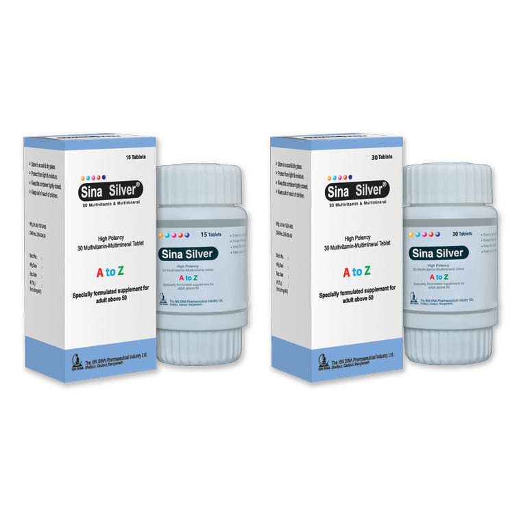 Tablet Sina Silver (POT) (30pcs)