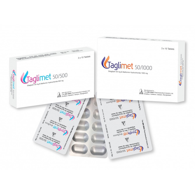 Tablet Taglimet 50/500mg (30pcs)