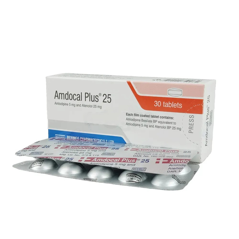 Tablet Amdocal Plus 25mg (30pcs)