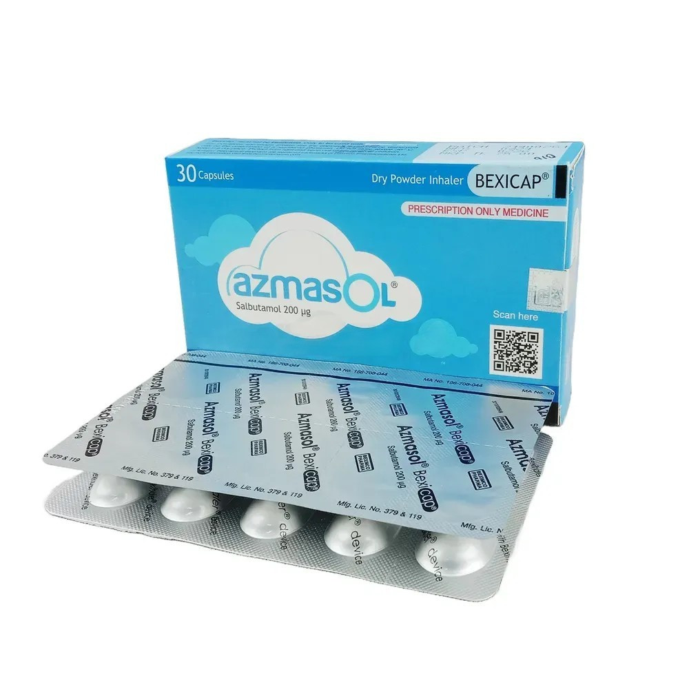 Capsule Azmasol Bexicap (30pcs)