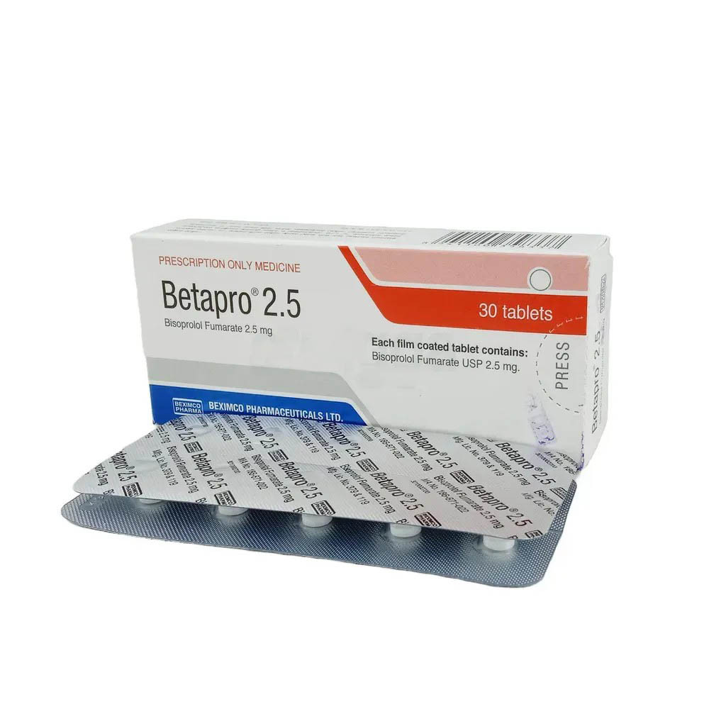 Tablet Betapro 2.5mg (30pcs)