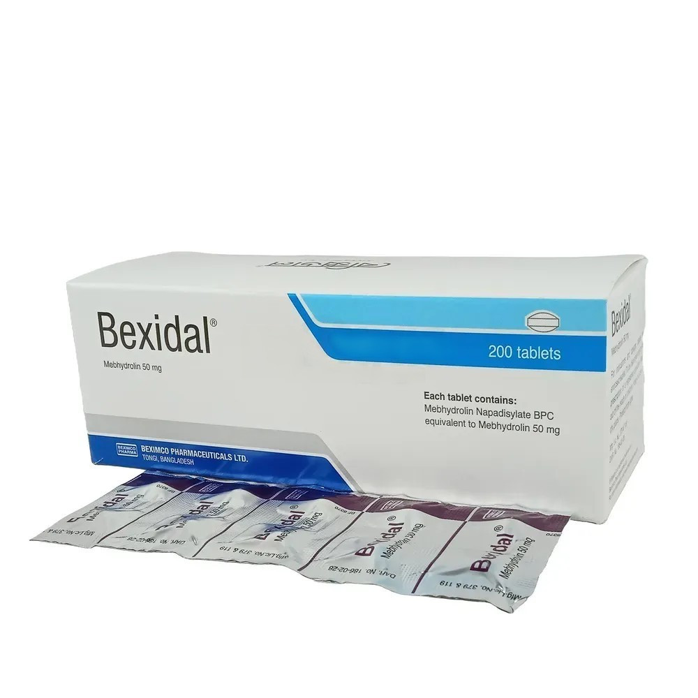Tablet Bexidal 50mg (200pcs)