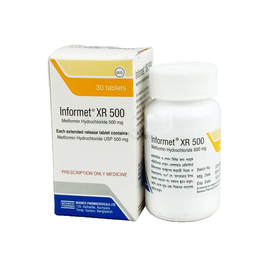 Tablet Informet XR 500mg (30pcs) (POT)