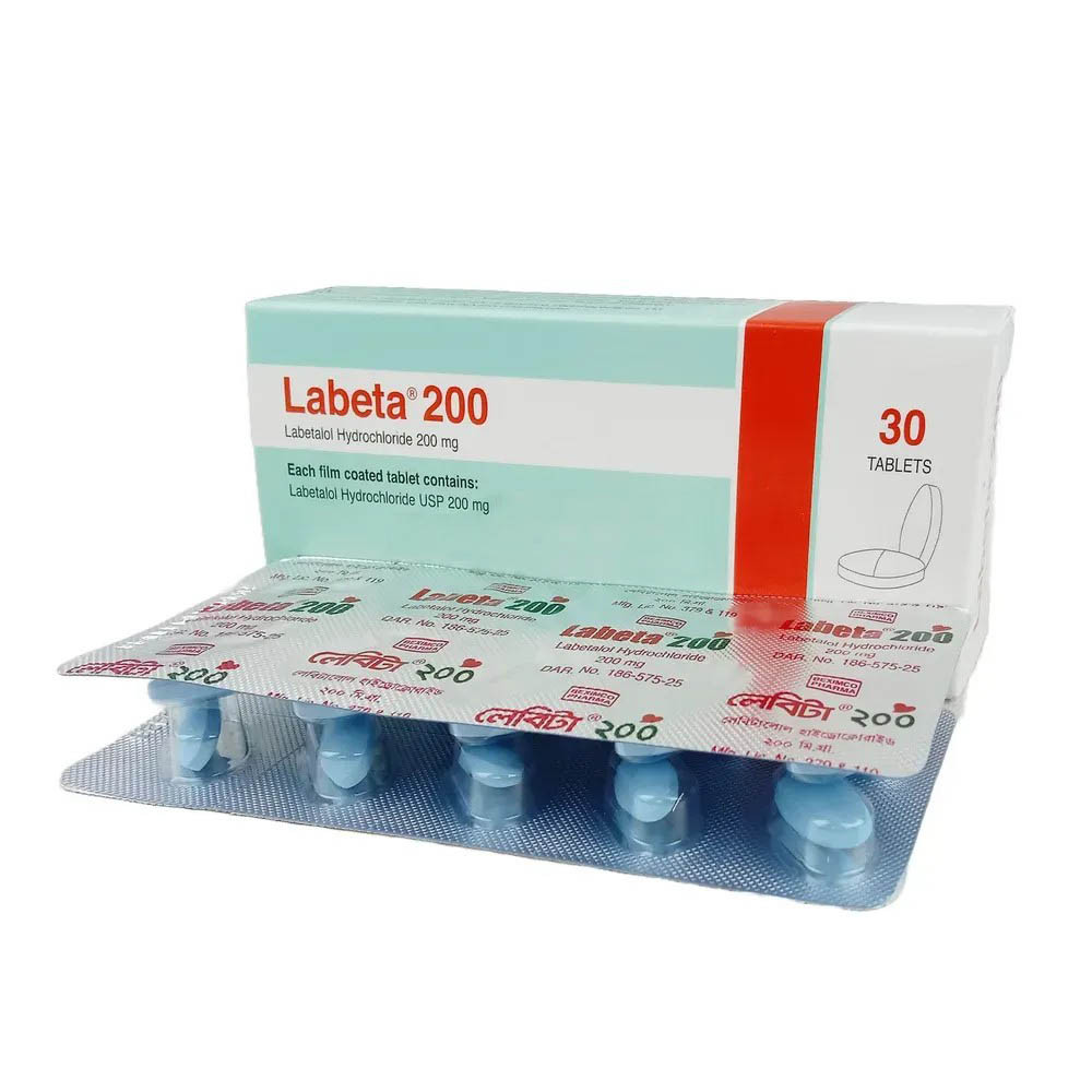 Tablet Labeta 200mg (30pcs)