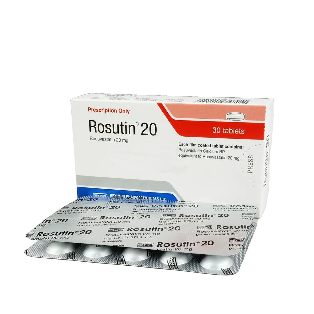 Tablet Rosutin 20mg (30pcs)