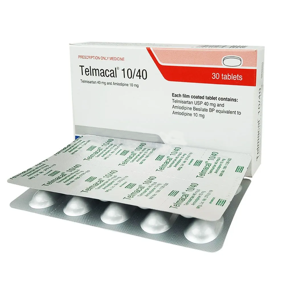 Tablet Telmacal 10/40mg (30pcs)