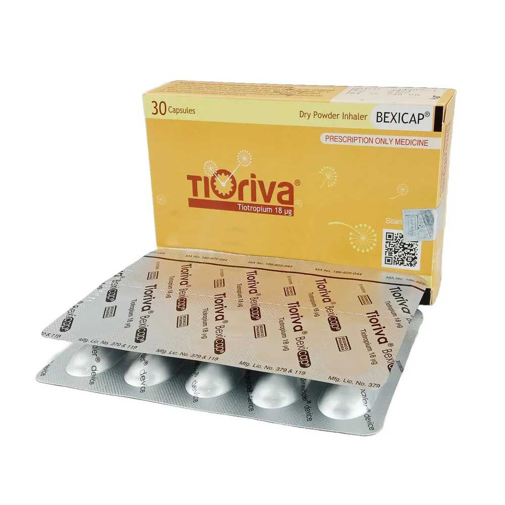 Capsule Tioriva 18mcg (30pcs)