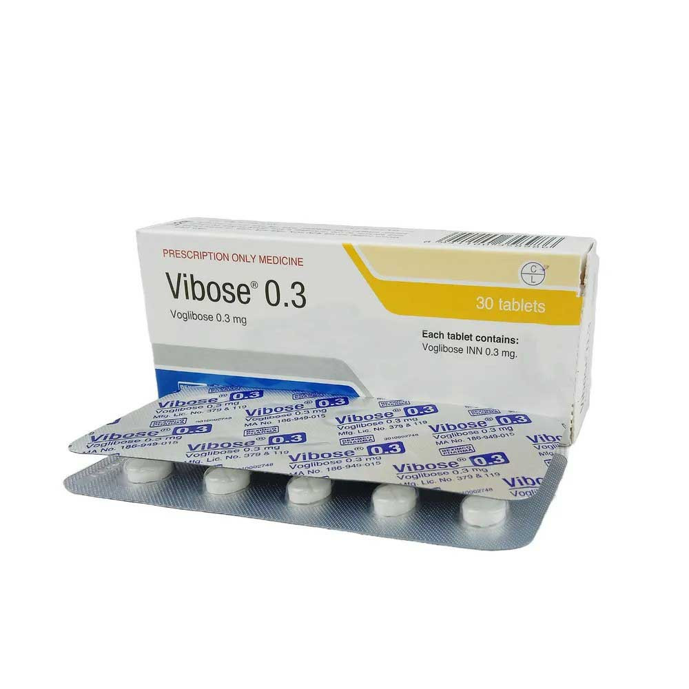 Tablet Vibose 0.3mg (30pcs)