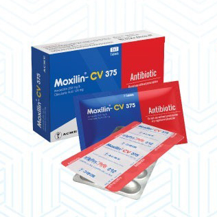 Tablet Moxilin CV 375mg (21pcs)