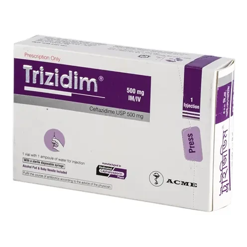 Injection Trizidim 500mg/vail IM/IV