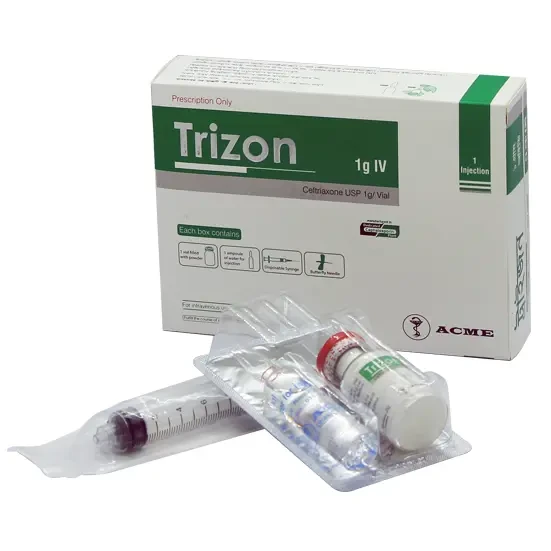 Injection Trizon 1g/vail IV