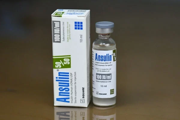 Injection Ansulin 50/50 (100iu) (10ml)