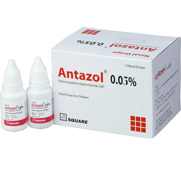 Antazol Nasal Drop 0.05% 15ml (12's pack)