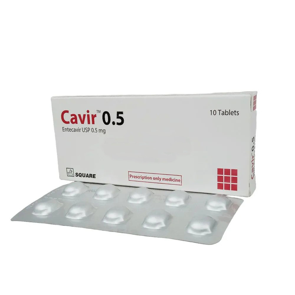 Tablet Cavir 0.5mg (10pcs)