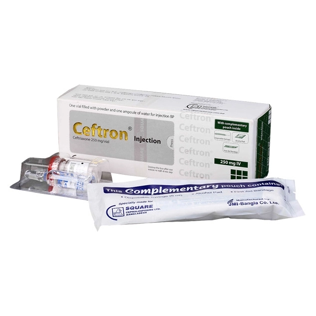 Injection Ceftron 250mg IV