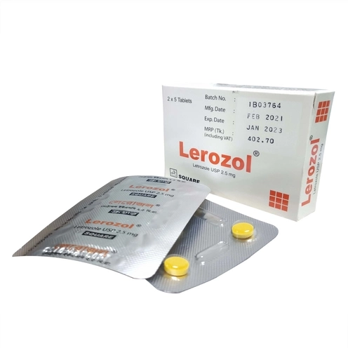 Tablet Lerozol 2.5mg (10pcs)
