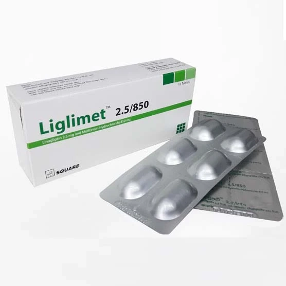 Tablet Liglimet 2.5mg+850mg (18pcs)
