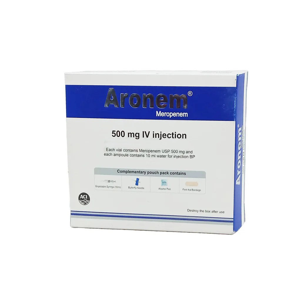 Injction Aronem 500mg/vail