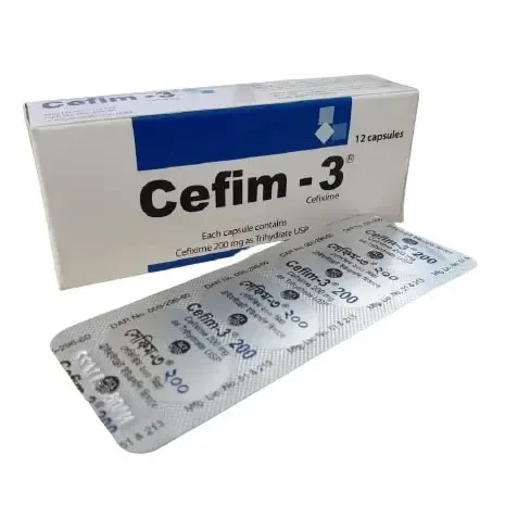 Capsule Cefim-3 200mg (12pcs)