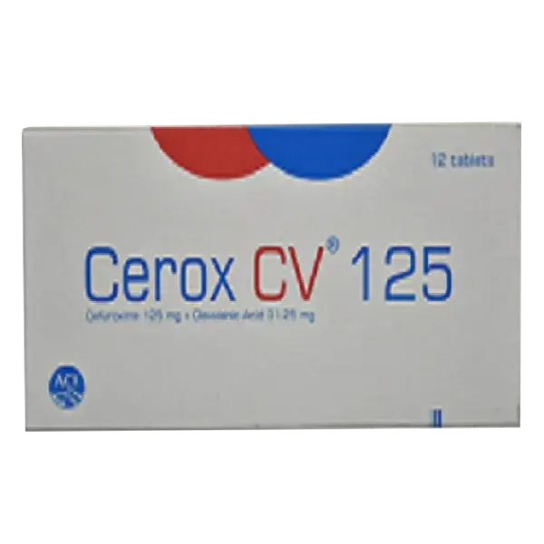 Tablet Cerox CV 125mg (12pcs)