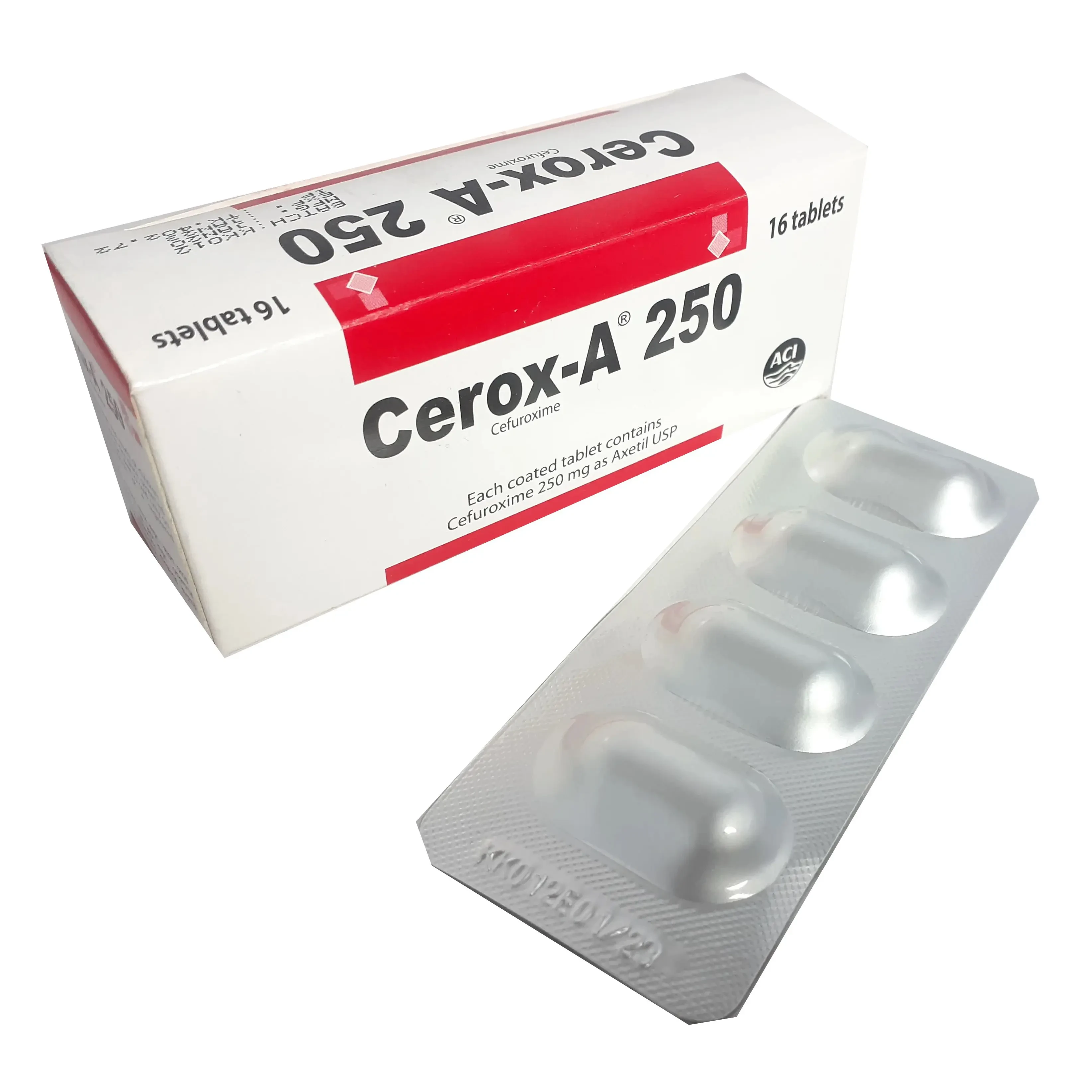 Tablet Cerox-A 250mg (16pcs)