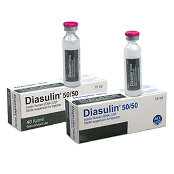 Inejction Diasulin 50%+50% 100iu (10ml)
