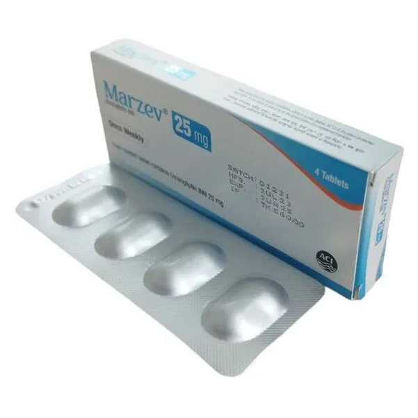 Tablet Marzev 25mg (4pcs)