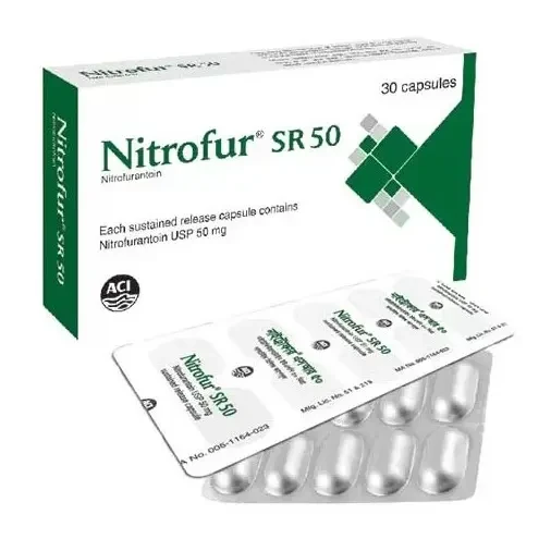 Capsule Nitrofur SR 50mg (30pcs)