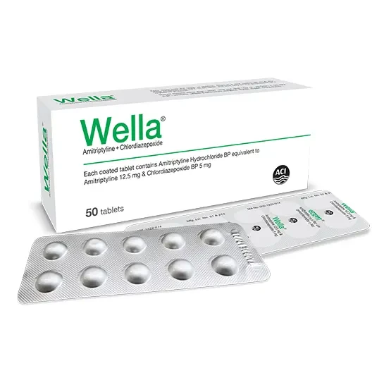 Tablet Wella 12.5mg+5mg (50pcs)