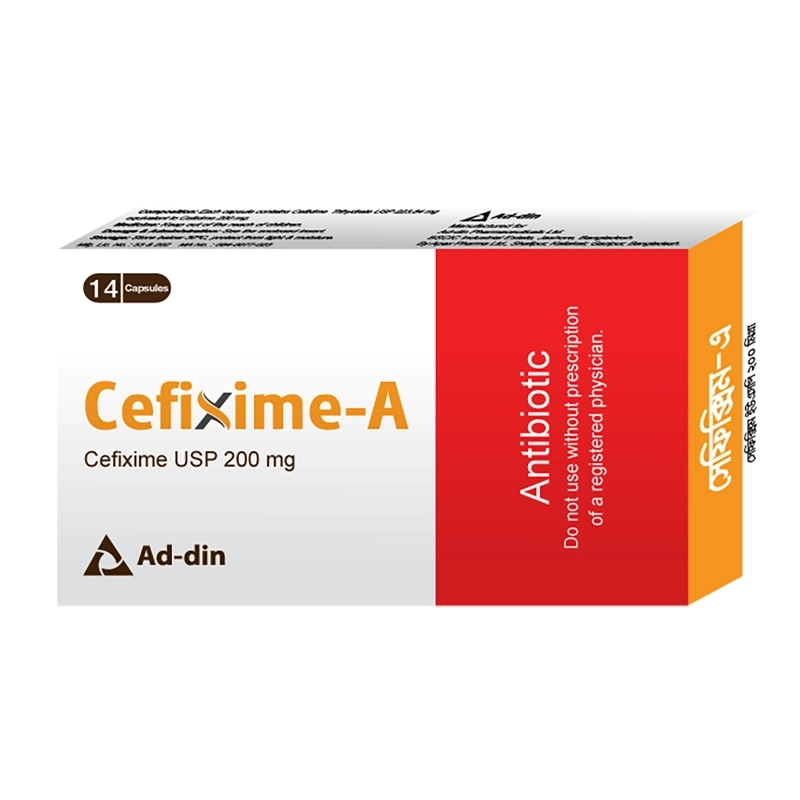 Capsule Cefixime-A 200mg (14pcs)