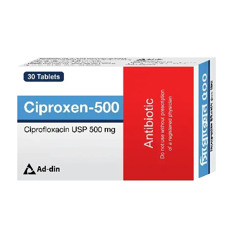 Tablet Ciproxen 500mg (30pcs)