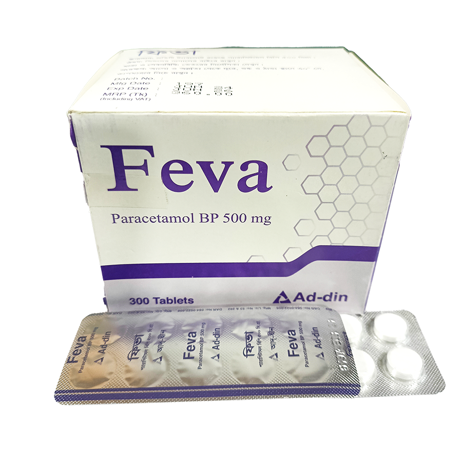 Tablet Feva 500mg (300pcs)