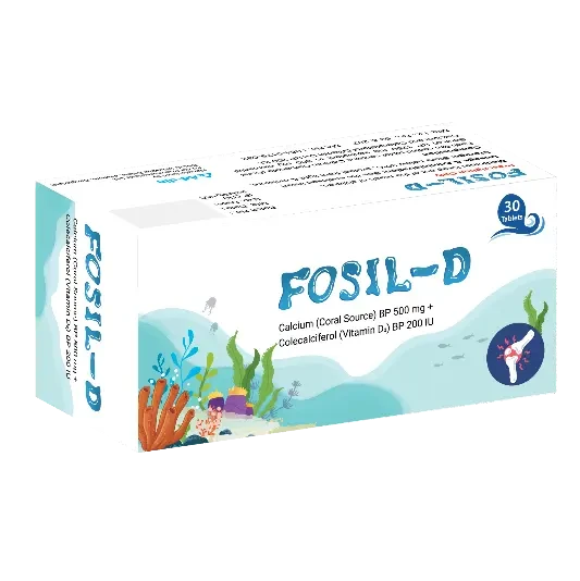 Tablet Fosil-D 500mg+200iu (30pcs)