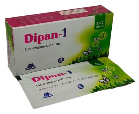 Tablet Dipan 1mg (50pcs)