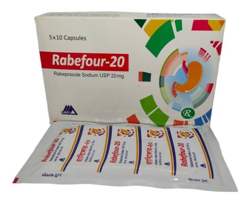 Capsule Rabefour 20mg (50pcs)