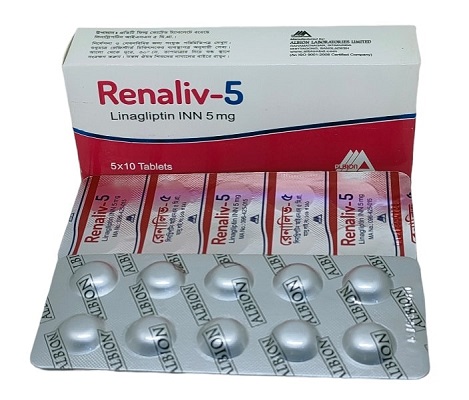 Tablet Renaliv 5mg (50pcs)