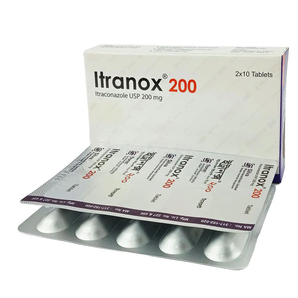 Capsule Itranox 200mg (20pcs)