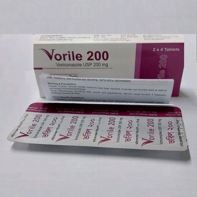 Tablet Vorile 200mg (8pcs)