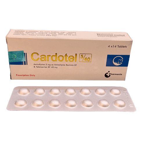 Tablet Cardotel 5/40mg (56pcs)