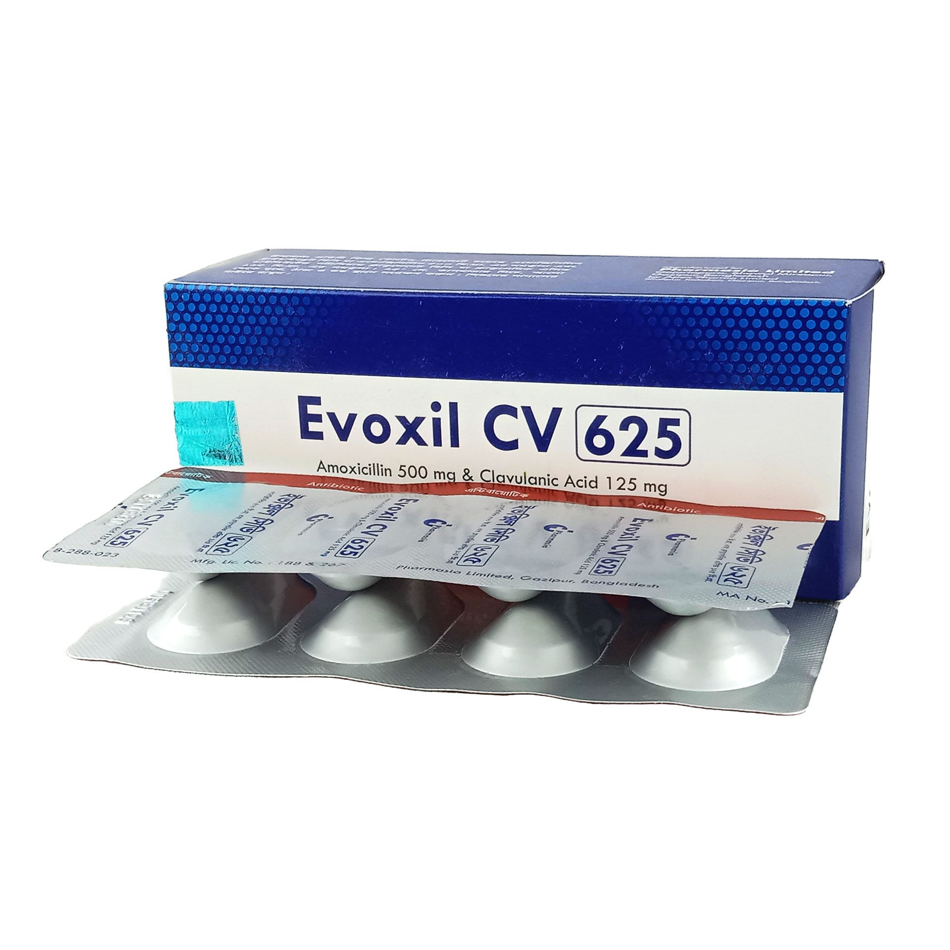 Tablet Evoxil CV 625mg (20pcs)