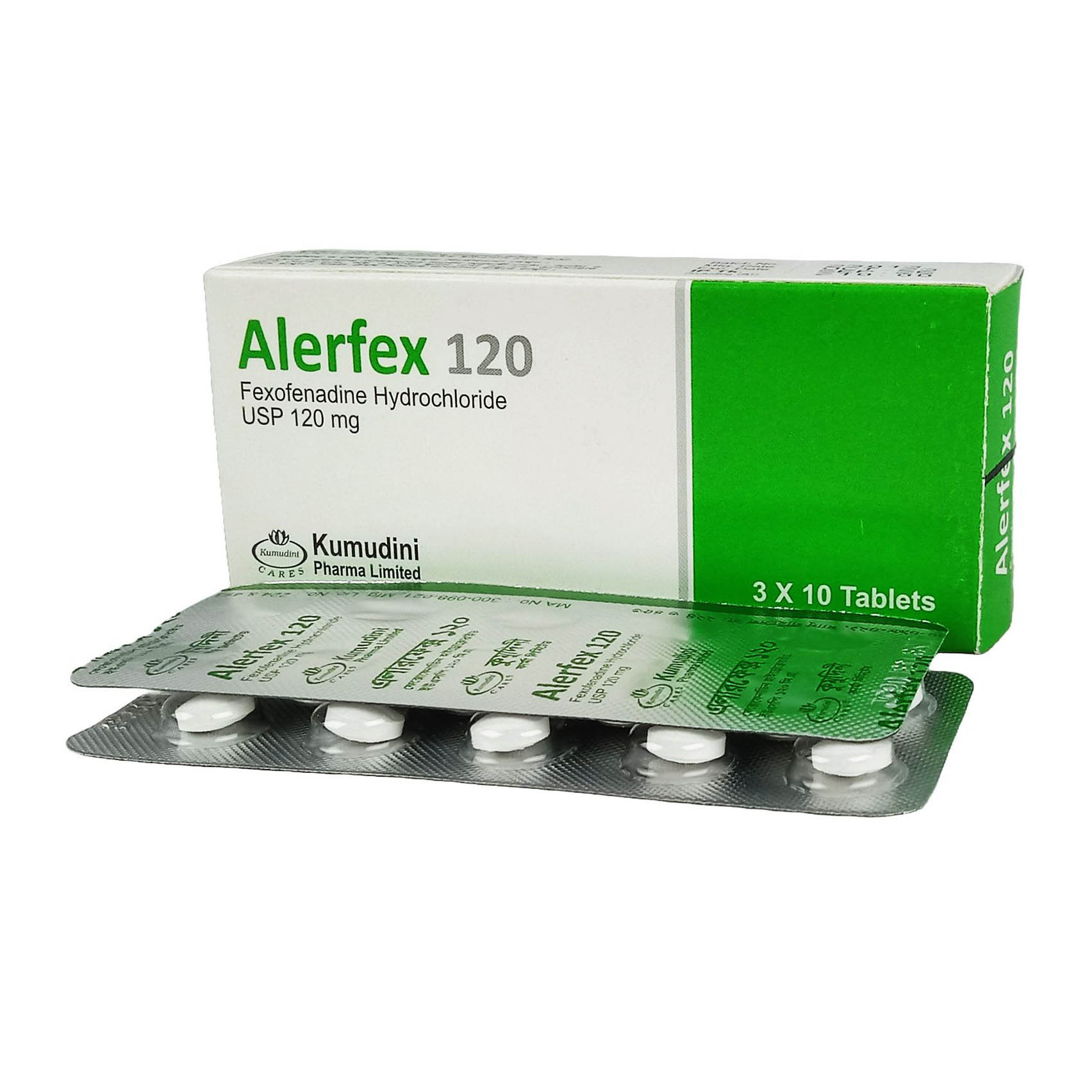 Tablet Alerfex 120mg (30pcs)
